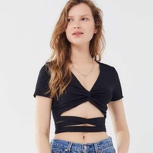Urban Outfitters Tie Crop Top